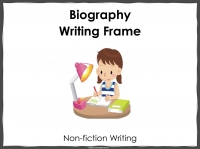 Biography Writing Frame Presentation